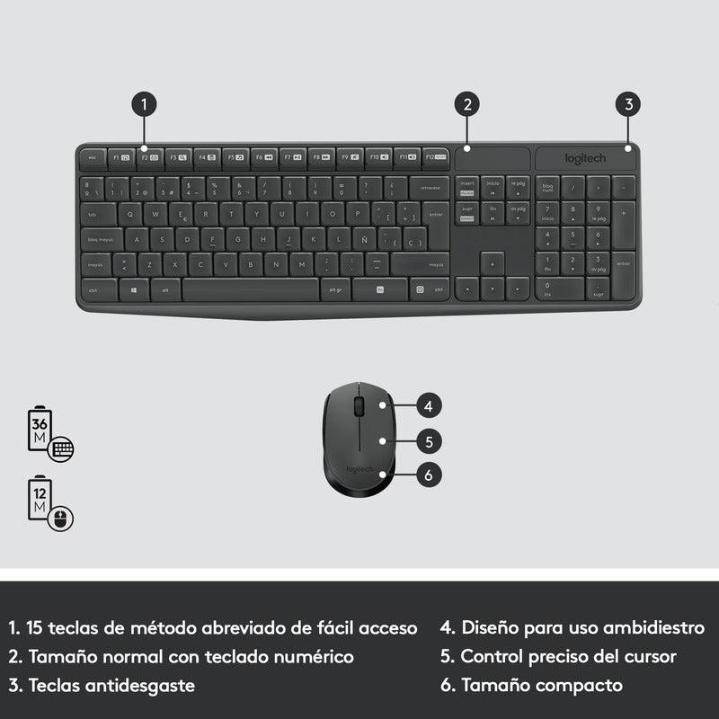 Combo LOGITECH MK235 - Imagen 5