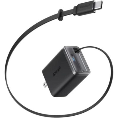 Anker Nano Charger 35W con Cable USB-C Integrado